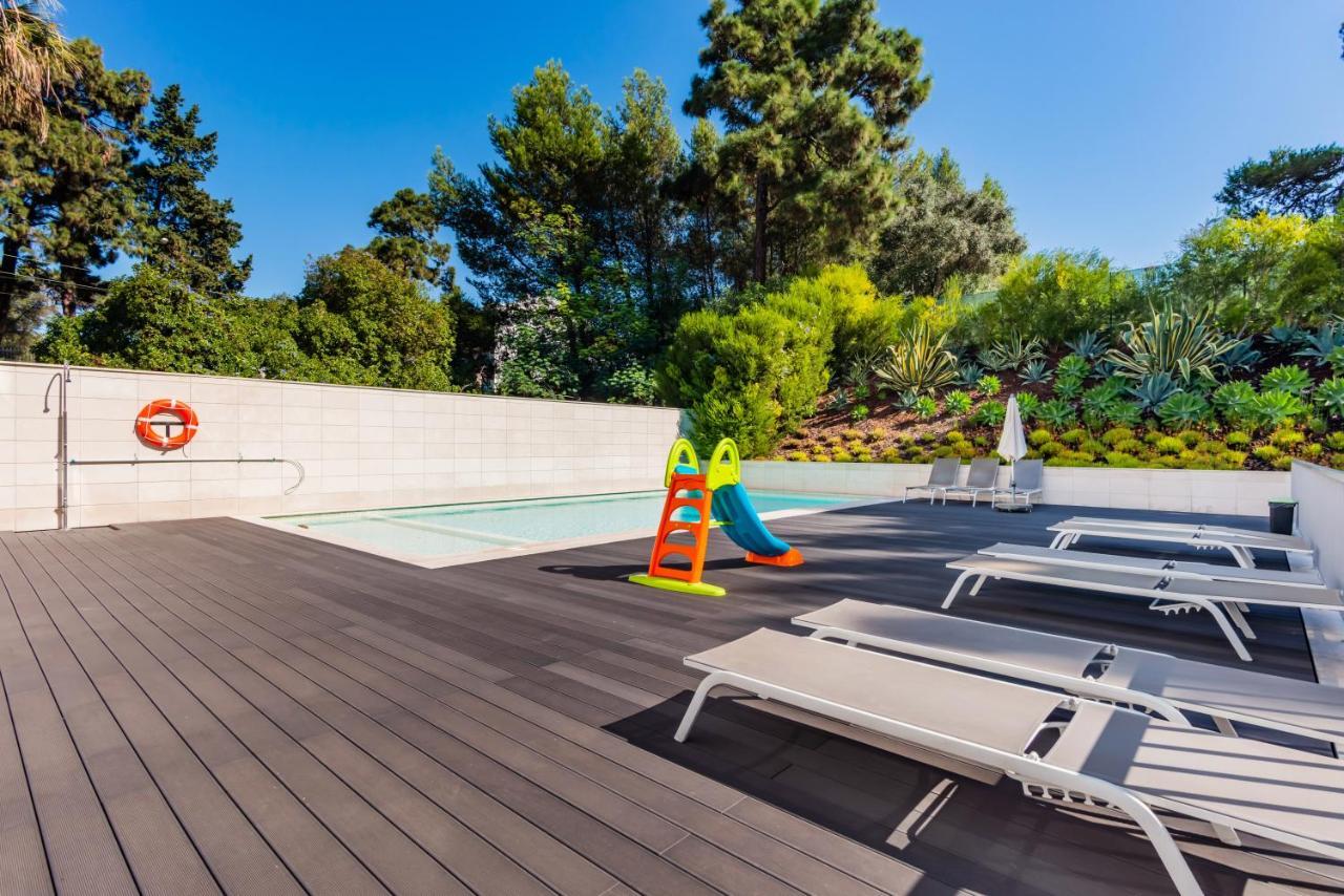 Oeiras Elegant Retreat With Pool公寓 外观 照片